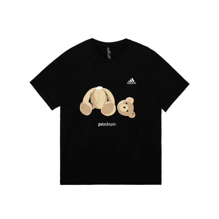 Adidas Adidas MUST HAVES T Shirts Unisex Black Crew Neck Moderate Straight Fit