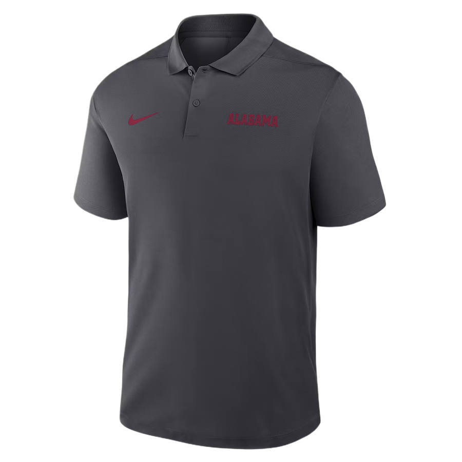 Nike Nike Dri Fit College Polo Shirts Men's Anthracite Polo Collar Moderate
