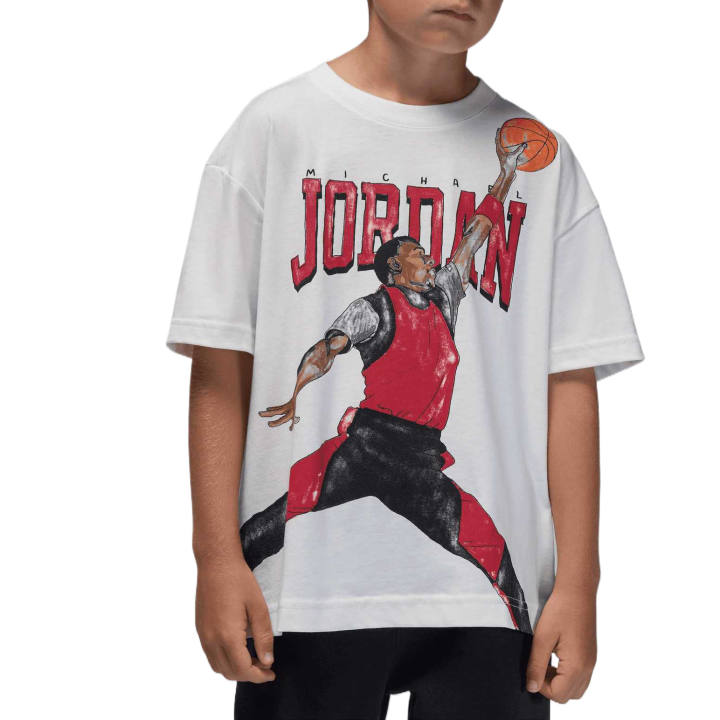 Jordan Jordan Kids T Shirts Crew Neck Moderate