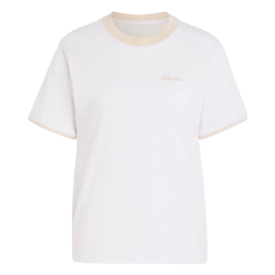 Adidas Adidas Essential T Shirts Women's Frozen Purple/Crystal Linen Crew Neck