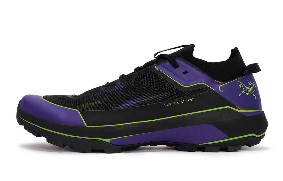 Arcteryx VERTEX ALPINE Mountaineering & Hiking Shoes Men's Low Top Purple