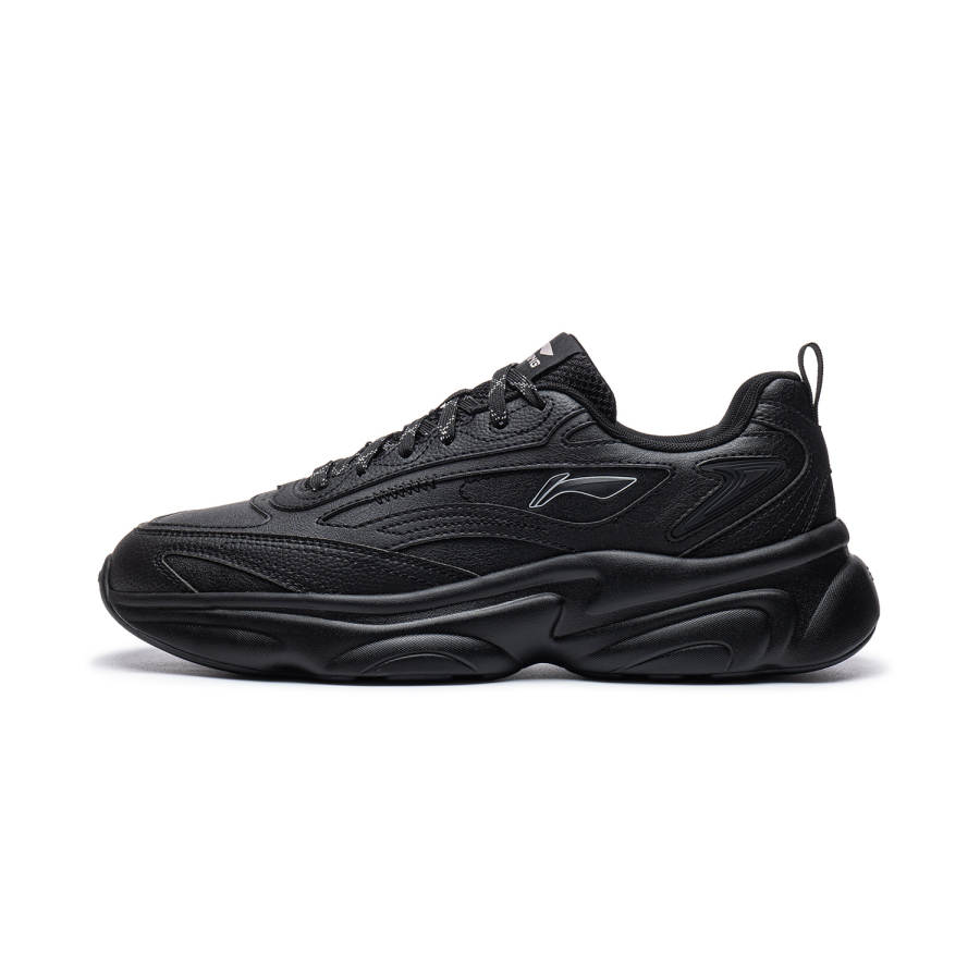 Li-Ning Li Ning Milk Coconut Casual Shoes Men's Low Top Black