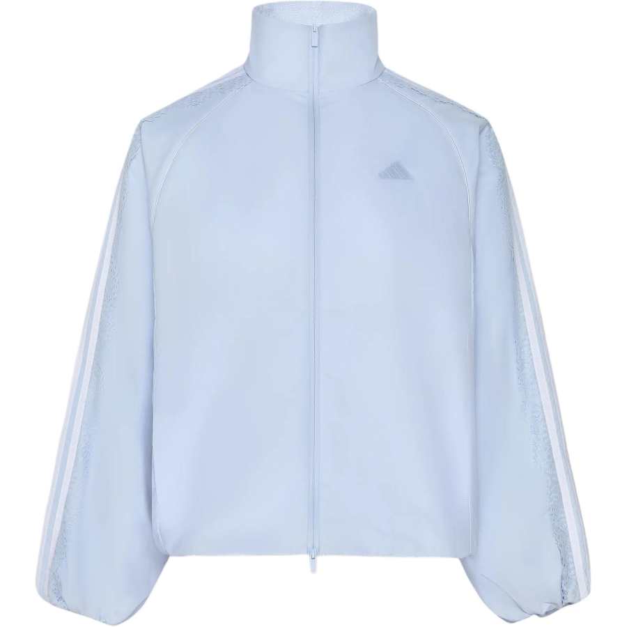 Adidas Adidas Dance Jackets Women's Crystal Blue Stand Collar Moderate