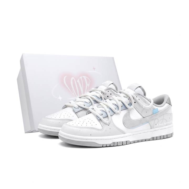 Nike Nike Dunk Skateboard Shoes Unisex Low Top White