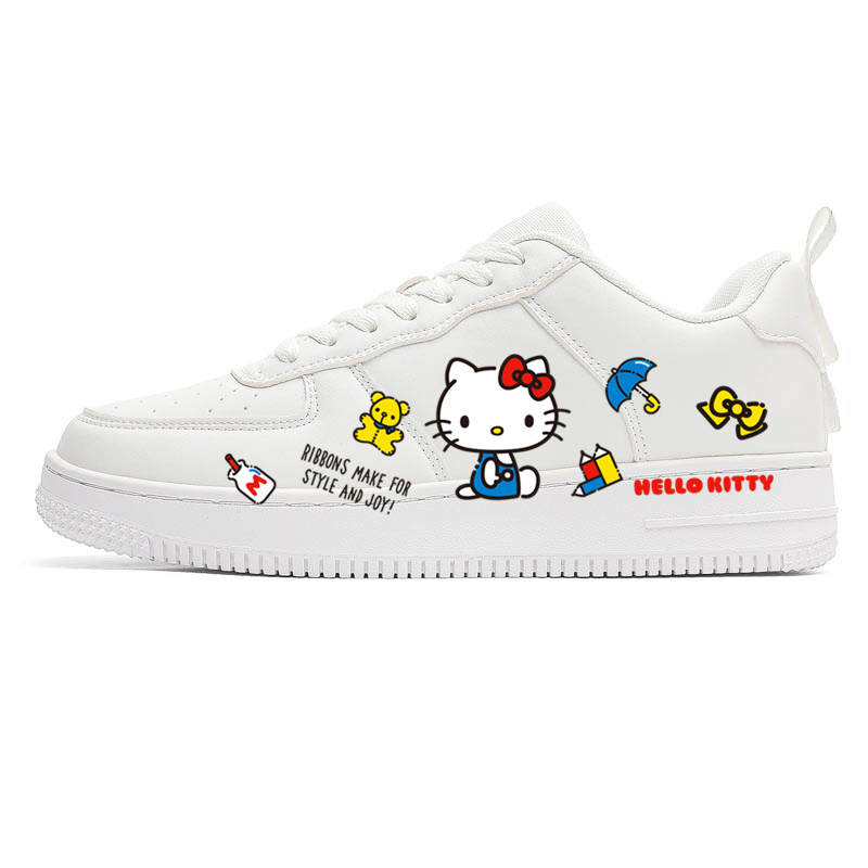Sanrio Skateboard Shoes Unisex Low Top White