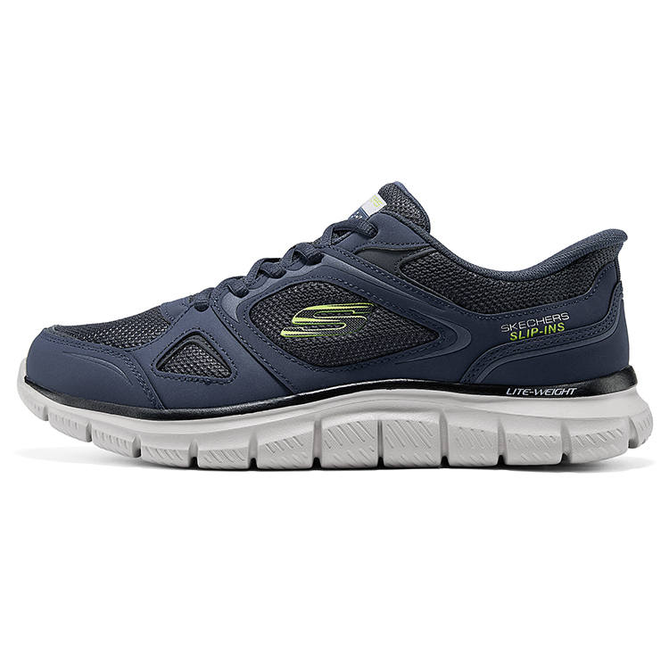 Skechers TRACK Low top Running Shoes Men's Blue