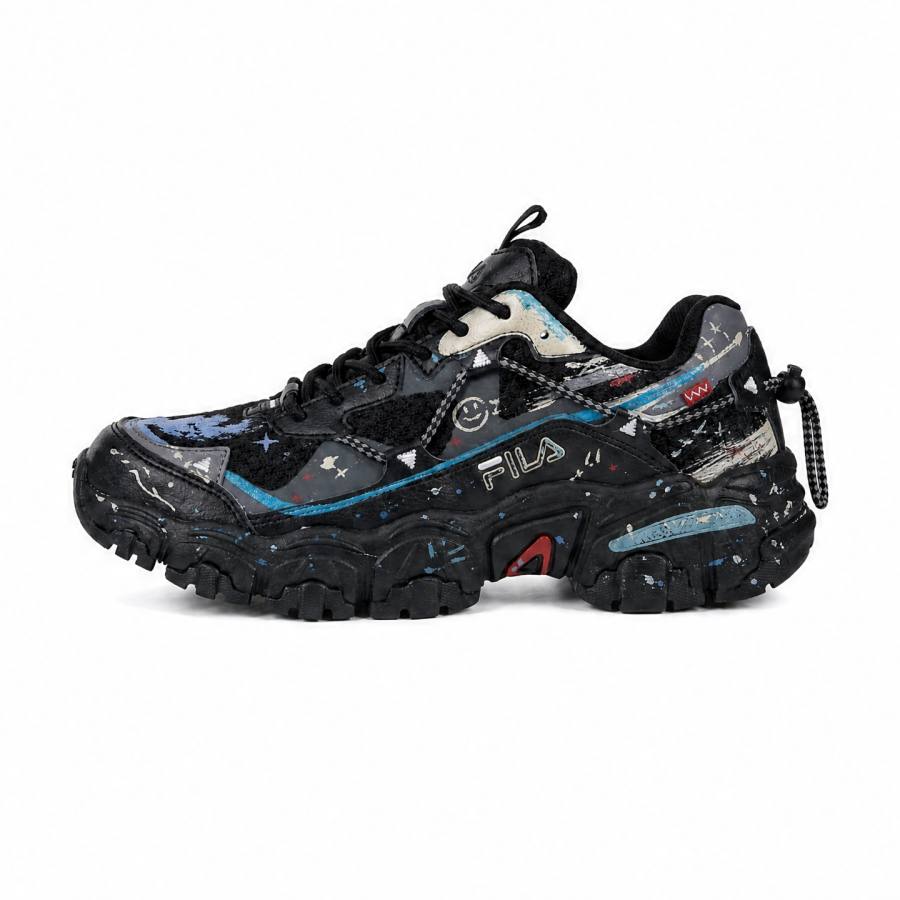 FILA RUNNING Casual Shoes Unisex Low Top Black
