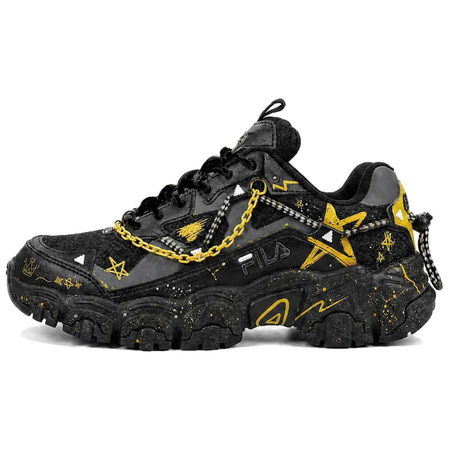 FILA RUNNING Casual Shoes Unisex Low Top Black