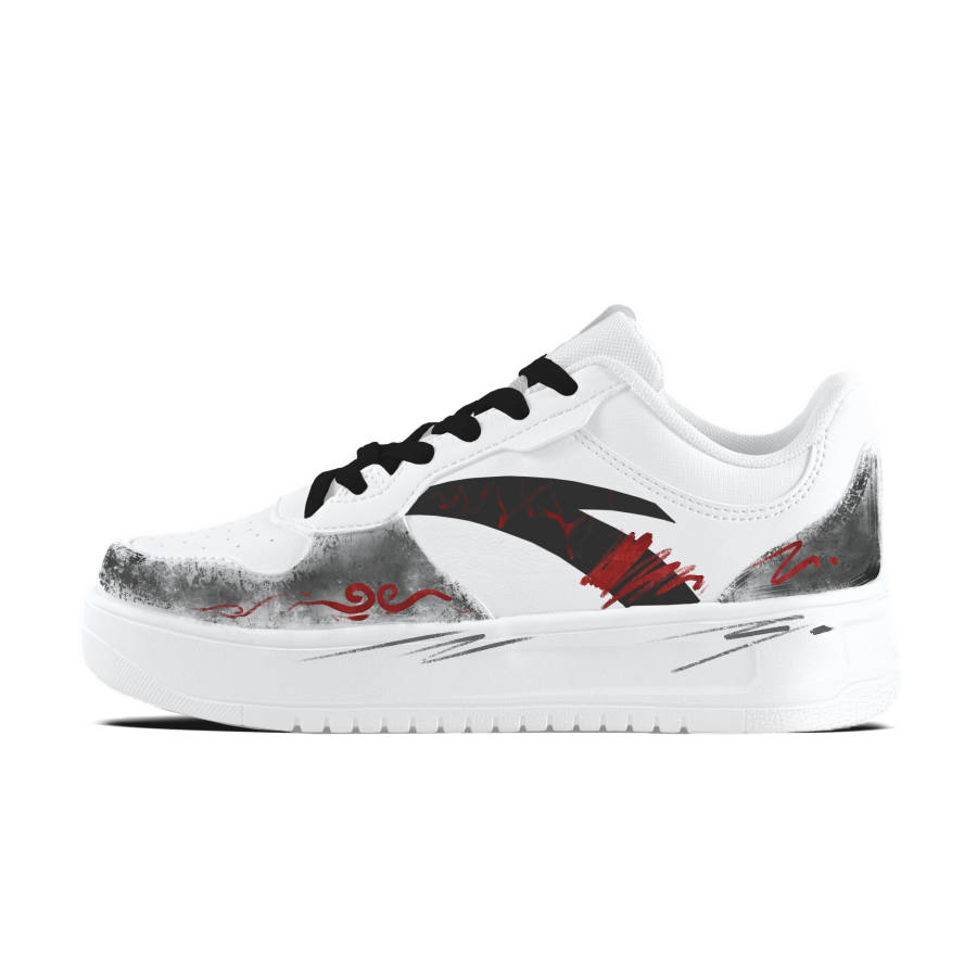 ANTA Easy Skateboard Shoes Unisex Low Top White