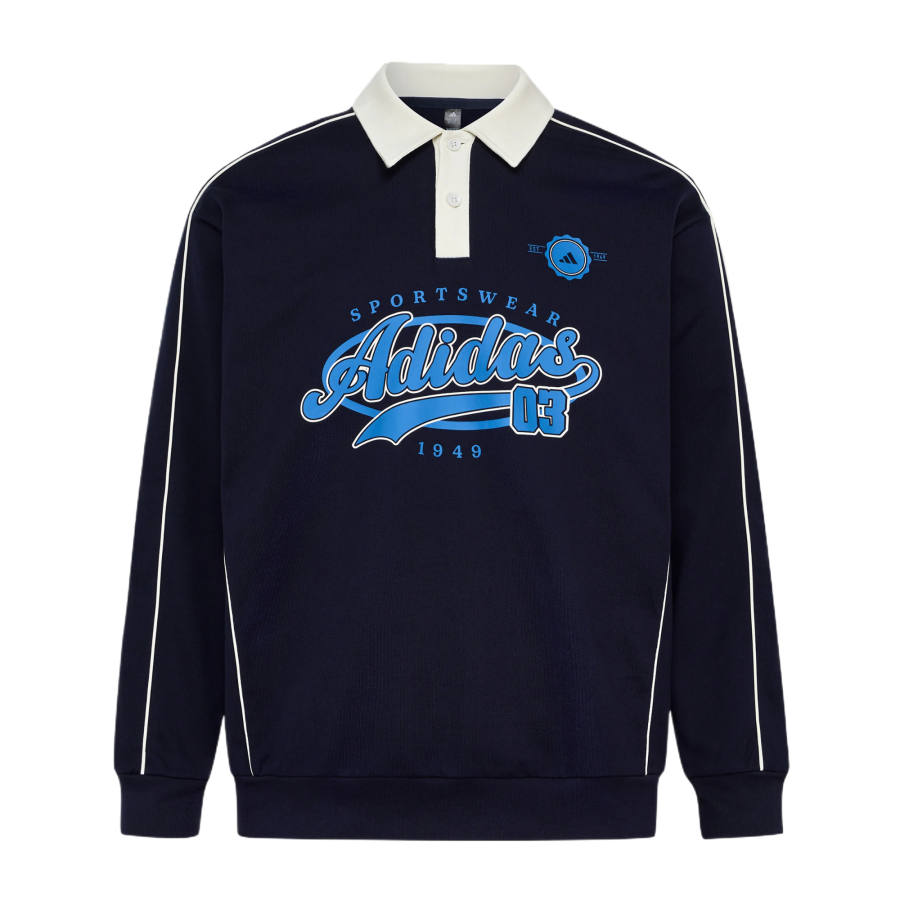 Adidas Adidas Sportswear Polo Shirts Unisex Legend Ink Polo Collar Moderate
