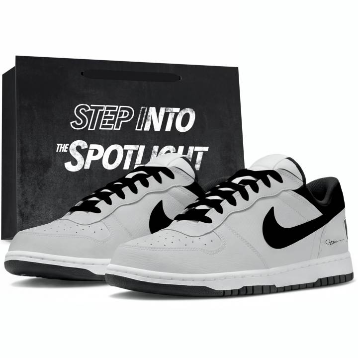 Nike Nike Big Skateboard Shoes Unisex Low Top Black/Gray