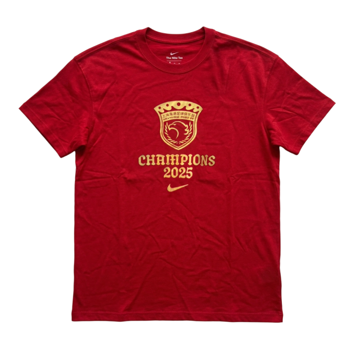 Nike Nike Swoosh T Shirts Men's Red Crew Neck Moderate