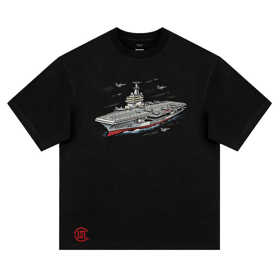 CLOT T Shirts Unisex Crew Neck Thickened Straight Fit