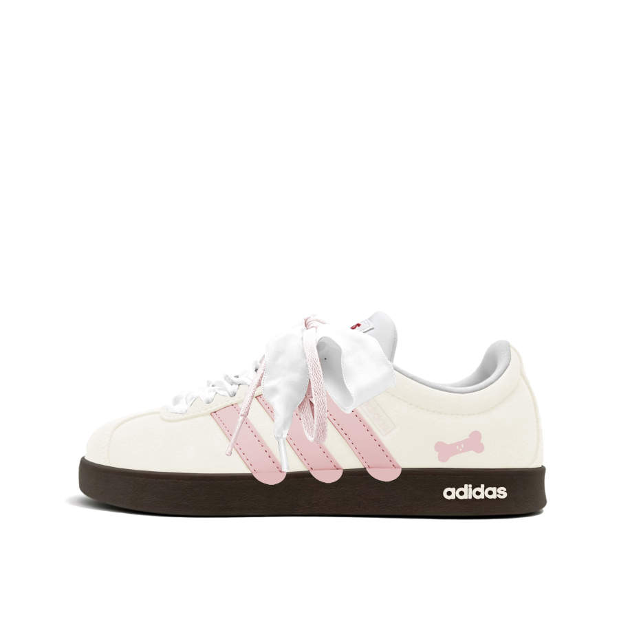 Adidas Adidas VL COURT 2.0 German Army Trainers Women's Low Top Pink