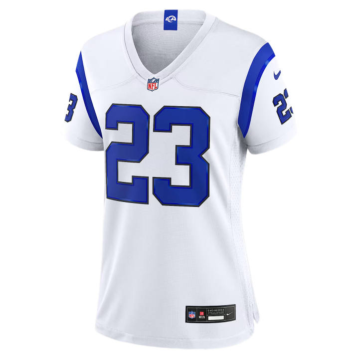 Nike Nike NFL Rugby Jerseys Women's White V Neck Moderate