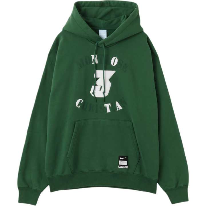 Nike Nike Sweatshirts Men's Green Hooded Non Detachable Moderate
