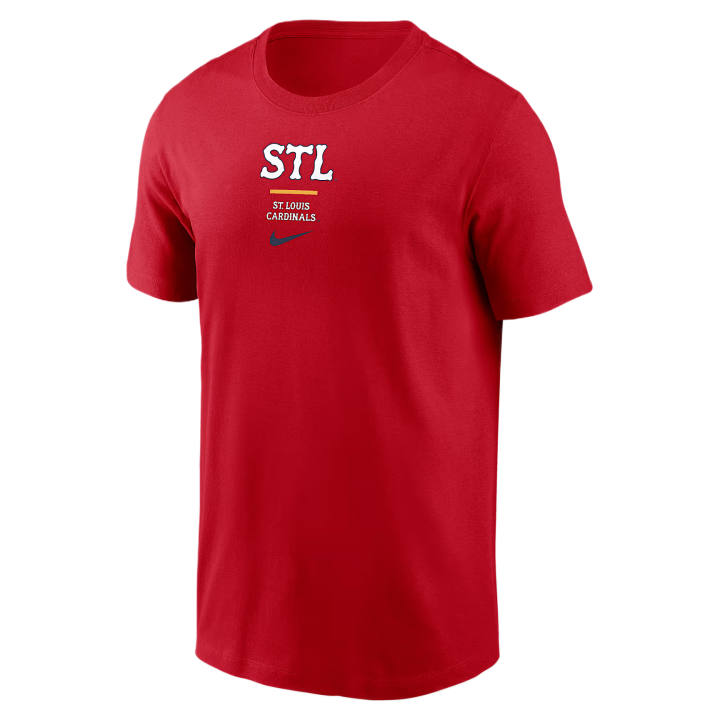 Nike Nike X MLB T Shirts Men's Red Crew Neck Moderate