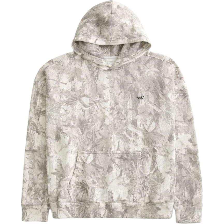 Hollister/ Sweatshirts Men's Camouflage Hooded Non Detachable Moderate