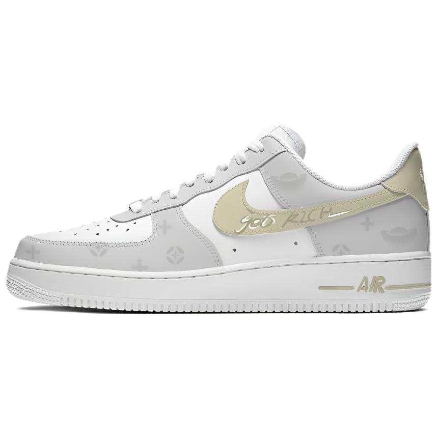 Nike Nike Skateboard Shoes Unisex Low Top Gray White Yellow Color Block