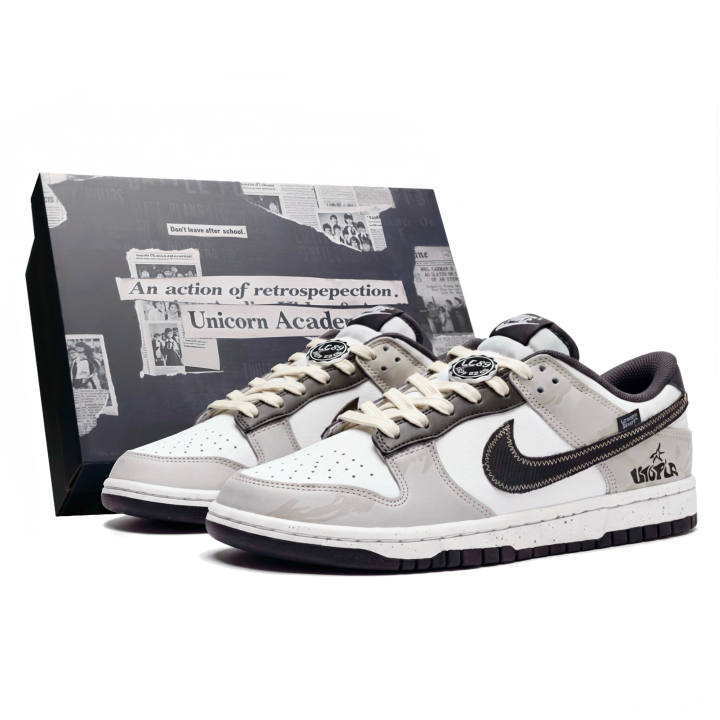 Nike Nike Dunk Skateboard Shoes Men's Low Top White