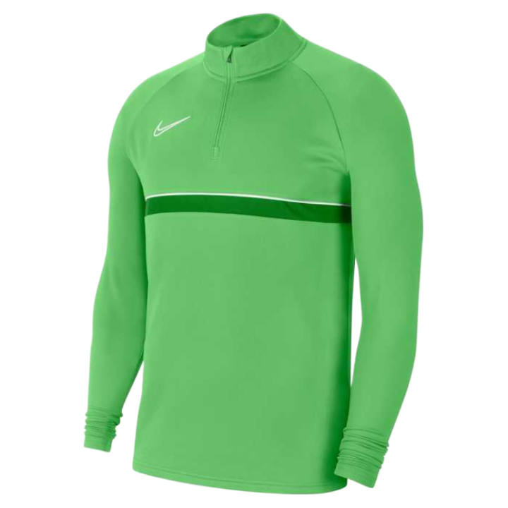 Nike Nike Academy Soccer Jerseys Men's Light Green/White/Pine Green/White Stand Collar Straight Fit