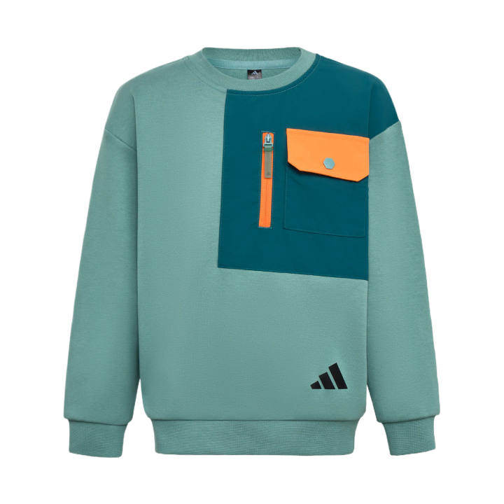 Adidas Adidas Kids Sweatshirts Crew Neck Moderate