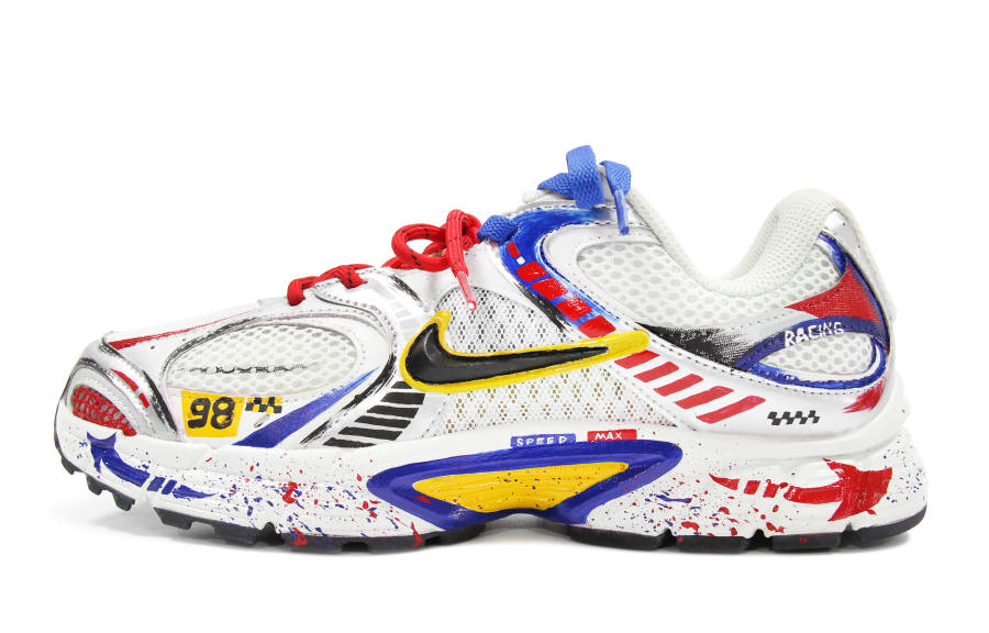 Nike Nike V5 RNR Running Shoes Women's Low Top Red/Yellow/Blue