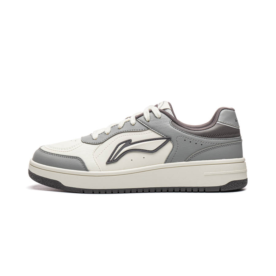 Li-Ning Li Ning Tianji V3 Skateboard Shoes Men's Low Top Ivory/Gray