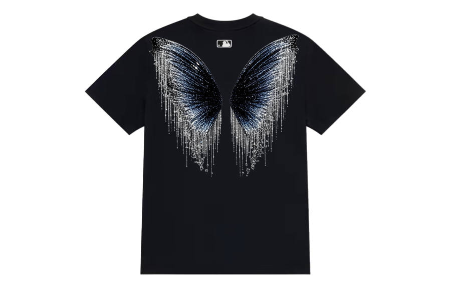 MLB MLB T Shirts Unisex Black Crew Neck Moderate