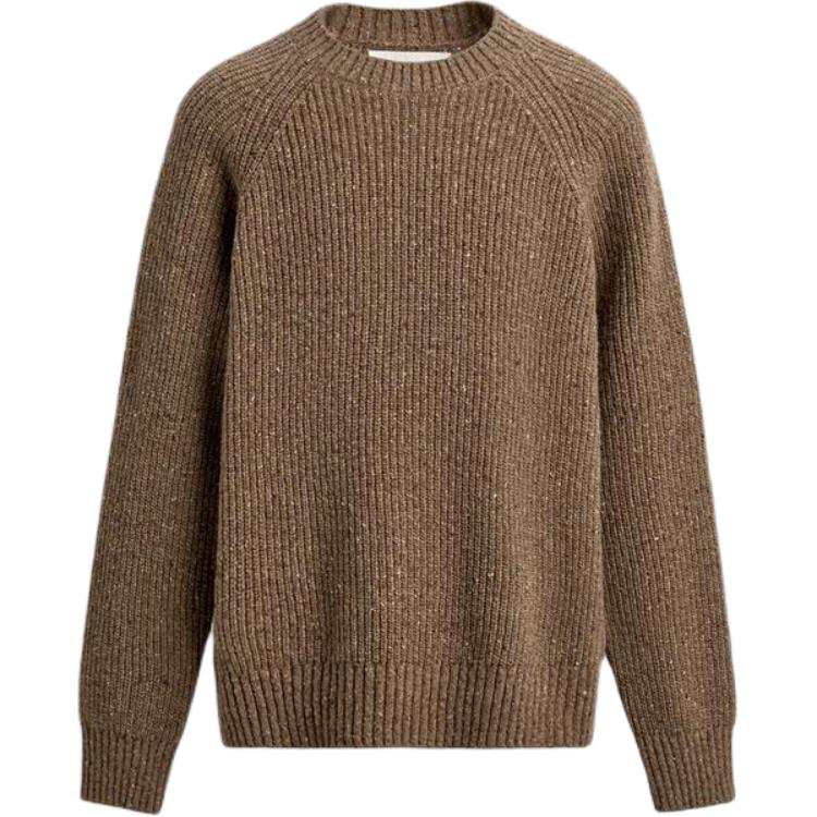 ZARA ORIGINS Sweaters Men's Tan Crew Neck Moderate