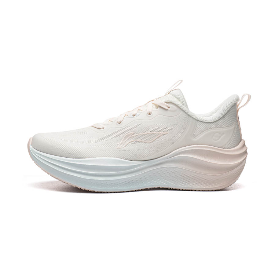 Li-Ning Li Ning Rei Ayanami 2V2 Running Shoes Women's Low Top Ivory