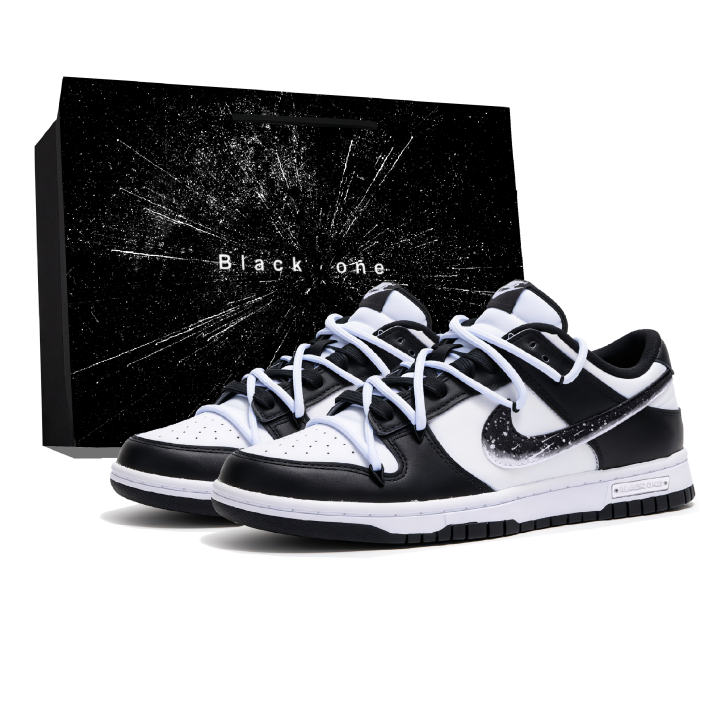 Nike Nike Dunk Skateboard Shoes Unisex Low Top Black/White