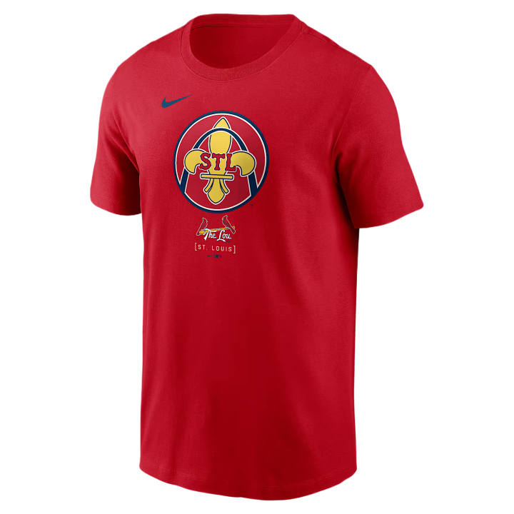 Nike Nike X MLB T Shirts Men's Red Crew Neck Moderate