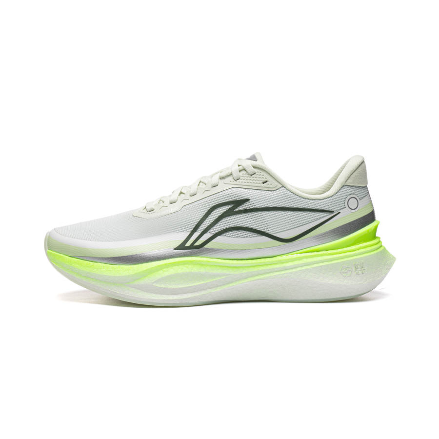 Li-Ning Li Ning Chasing The Wind 2 Running Shoes Men's Low Top Light Cyan Gray/Soft Water Green