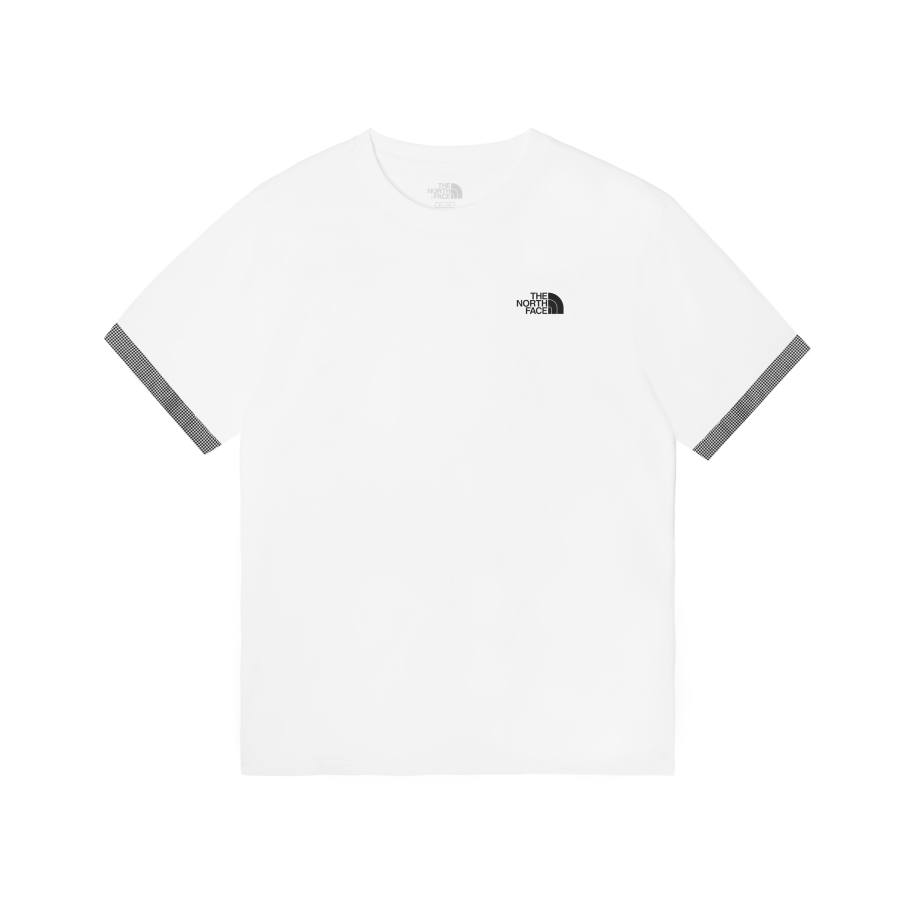 THE NORTH FACE T Shirts Men's White Crew Neck Moderate