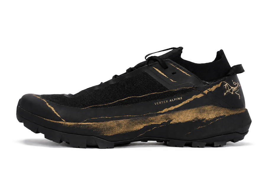Arcteryx VERTEX ALPINE Mountaineering & Hiking Shoes Men's Low Top Gold