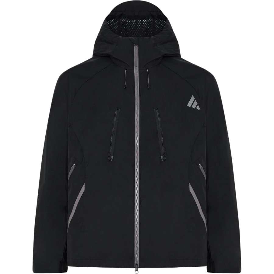 Adidas Adidas Terrex Jackets Men's Black Hooded Non Detachable Moderate