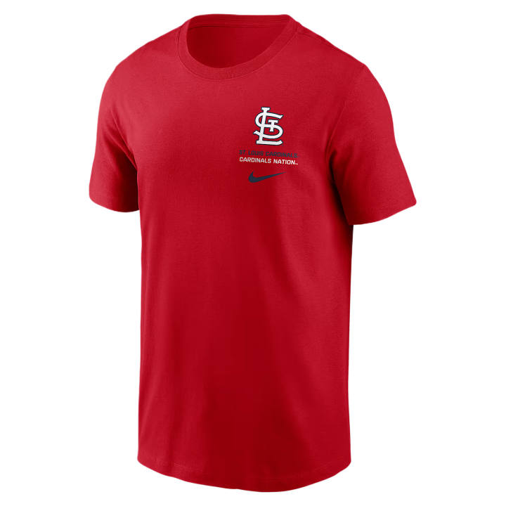 Nike Nike X MLB T Shirts Men's Red Crew Neck Moderate