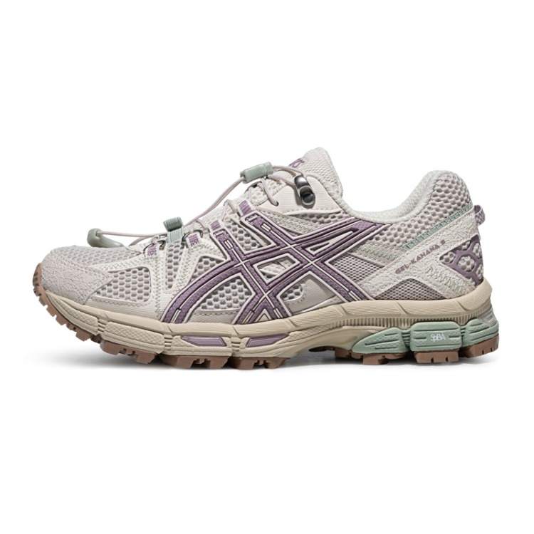 ASICS Gel Kahana 8 FL Casual Shoes Unisex Low Top Smoke Gray/Taro Purple