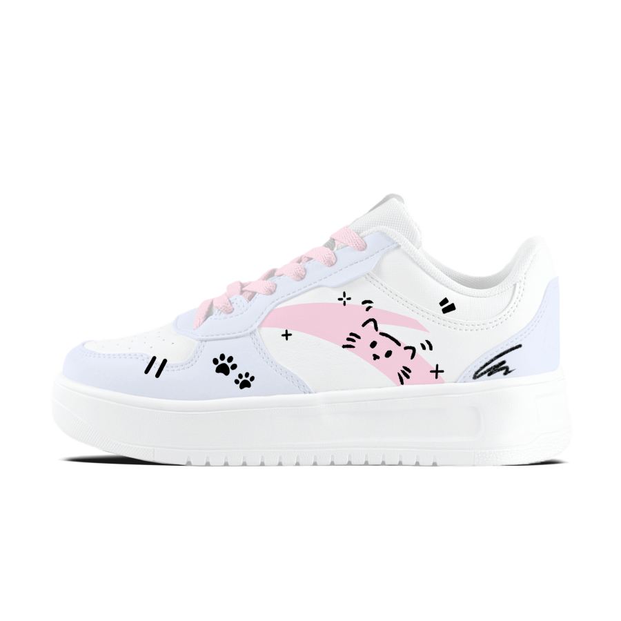 ANTA Easy Skateboard Shoes Unisex Low Top White