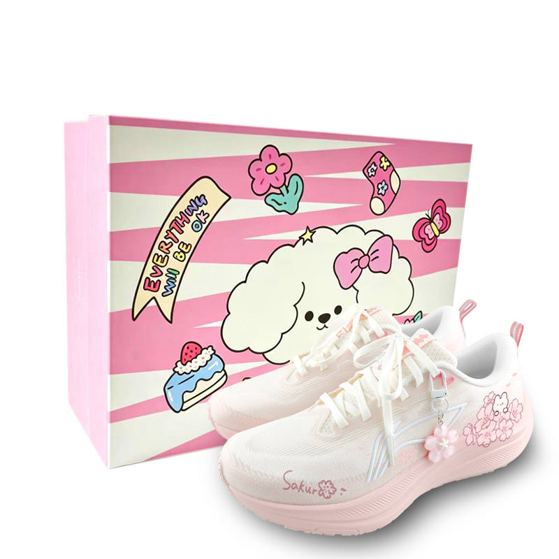 Li-Ning Li Ning Red Hare 8 Running Shoes Women's Low Top White/Pink