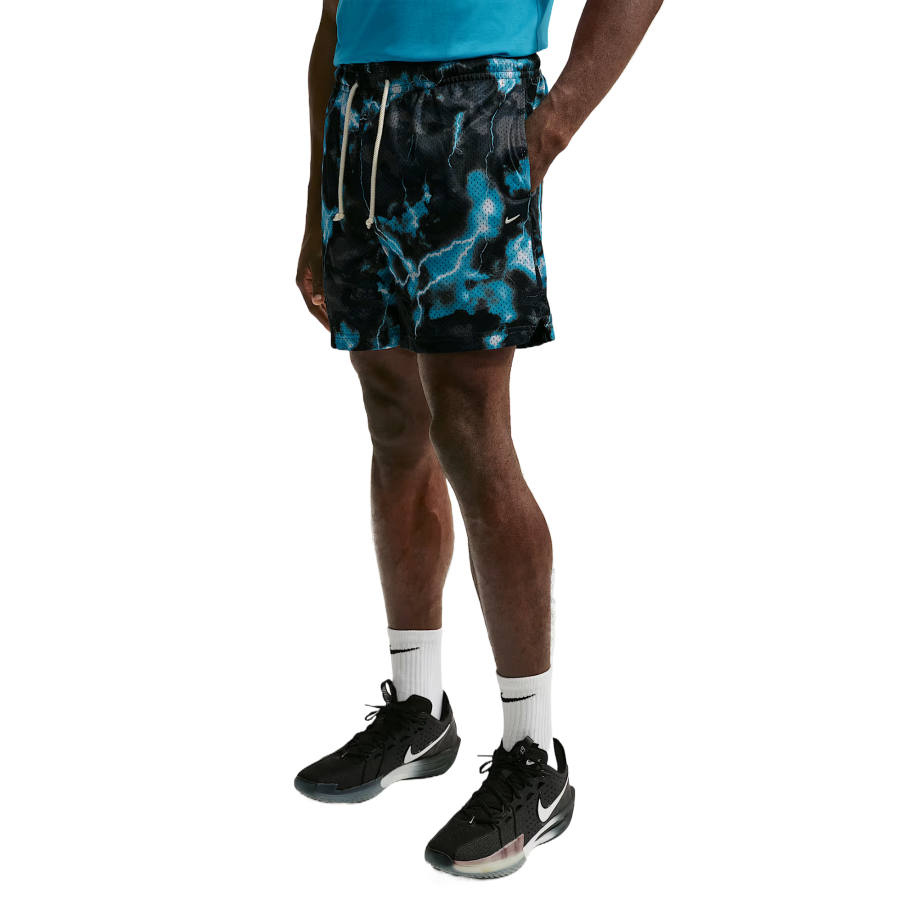 Nike Nike STANDARD ISSUE DRI FIT Basketball Shorts Men's Light Current Blue/Black/Light Ivory