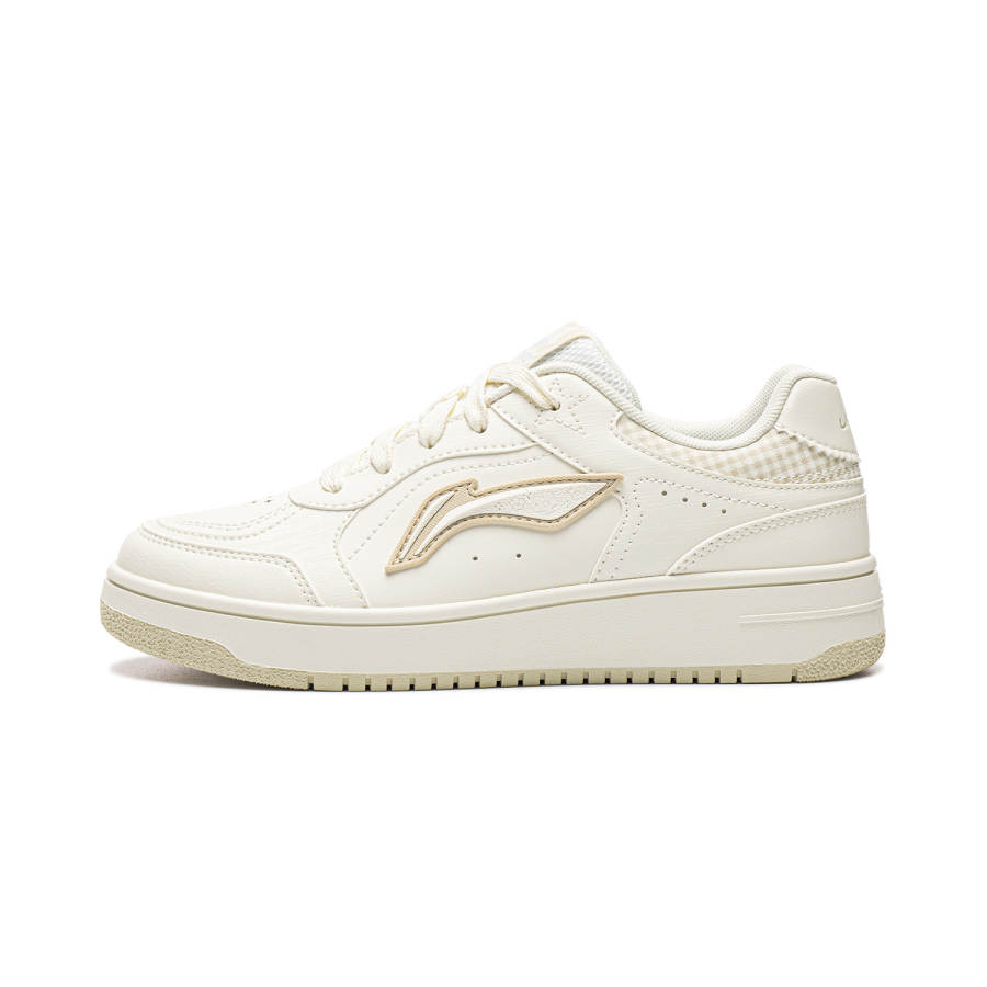 Li-Ning Li Ning Tianji V3 Skateboard Shoes Women's Low Top Ivory/Oyster Gray