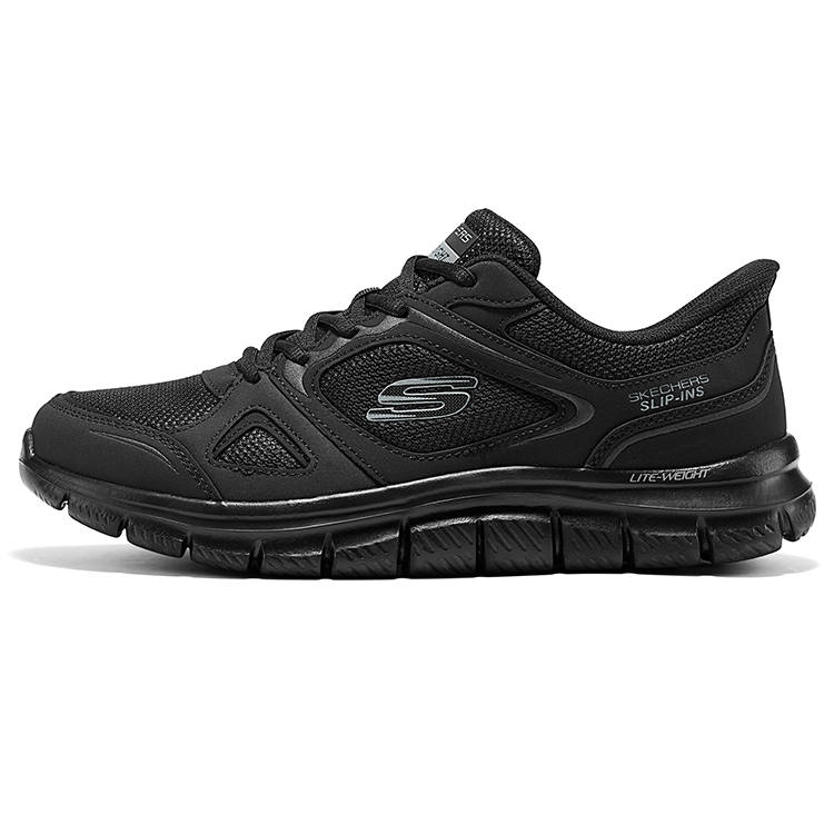 Skechers TRACK Low top Casual Shoes Men's Black