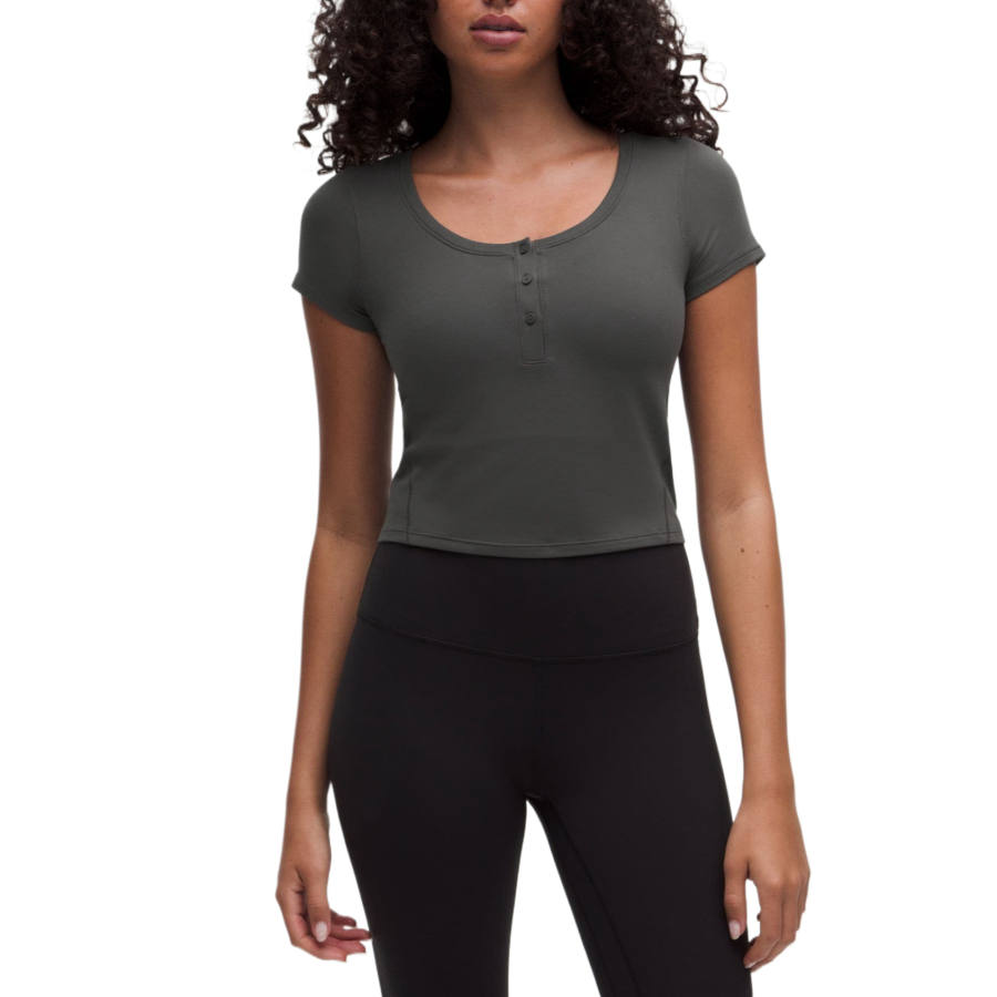 Lululemon Shirts Women's Graphite Gray/Ggre Crew Neck
