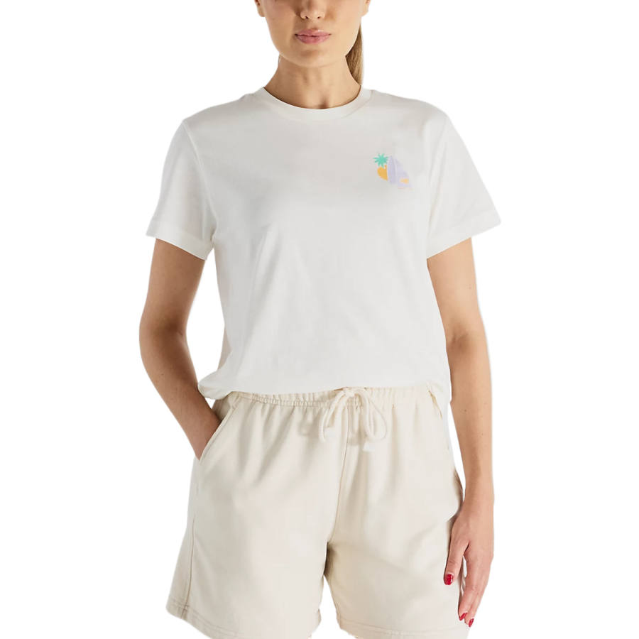 New Balance New Balance T Shirts Women's Maris Sal Crew Neck Moderate