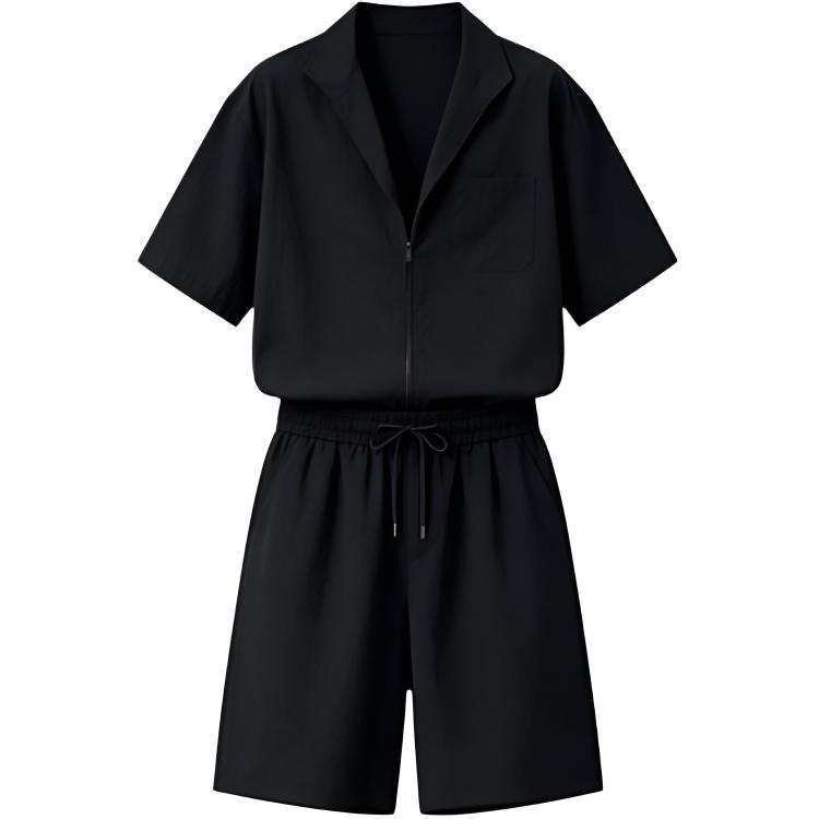 Sugarfunk Sugarfunk Casual Sportswear Men's Lapel Thin