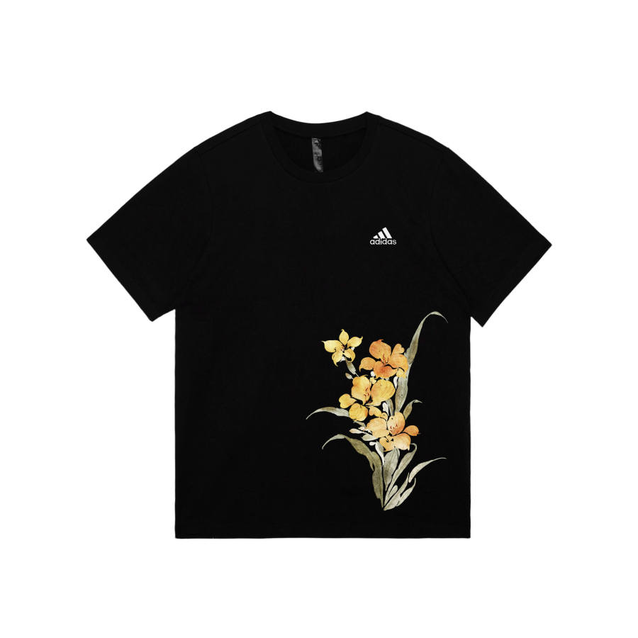 Adidas Adidas MUST HAVES T Shirts Unisex Black Crew Neck Moderate Straight Fit