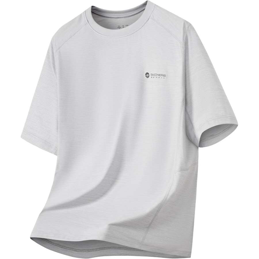 Skechers T Shirts Unisex Crew Neck Thin Straight Fit