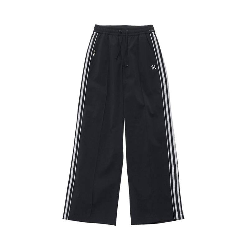 MLB New York Yankees Casual Pants Women's New York Yankees/Black Moderate Wide Leg Pants